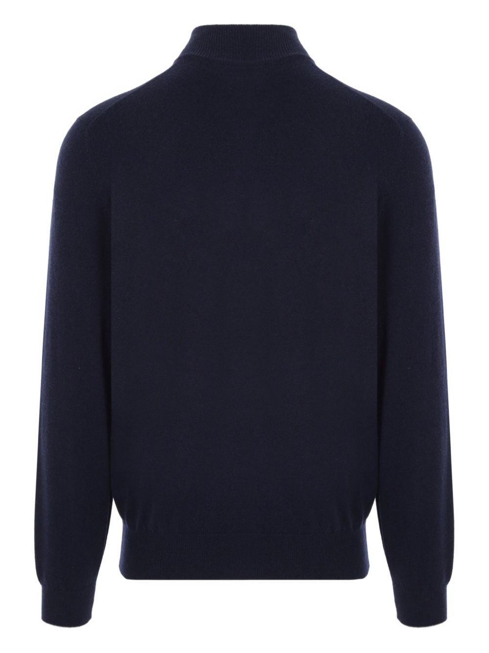 cashmere half zip sweater - 5