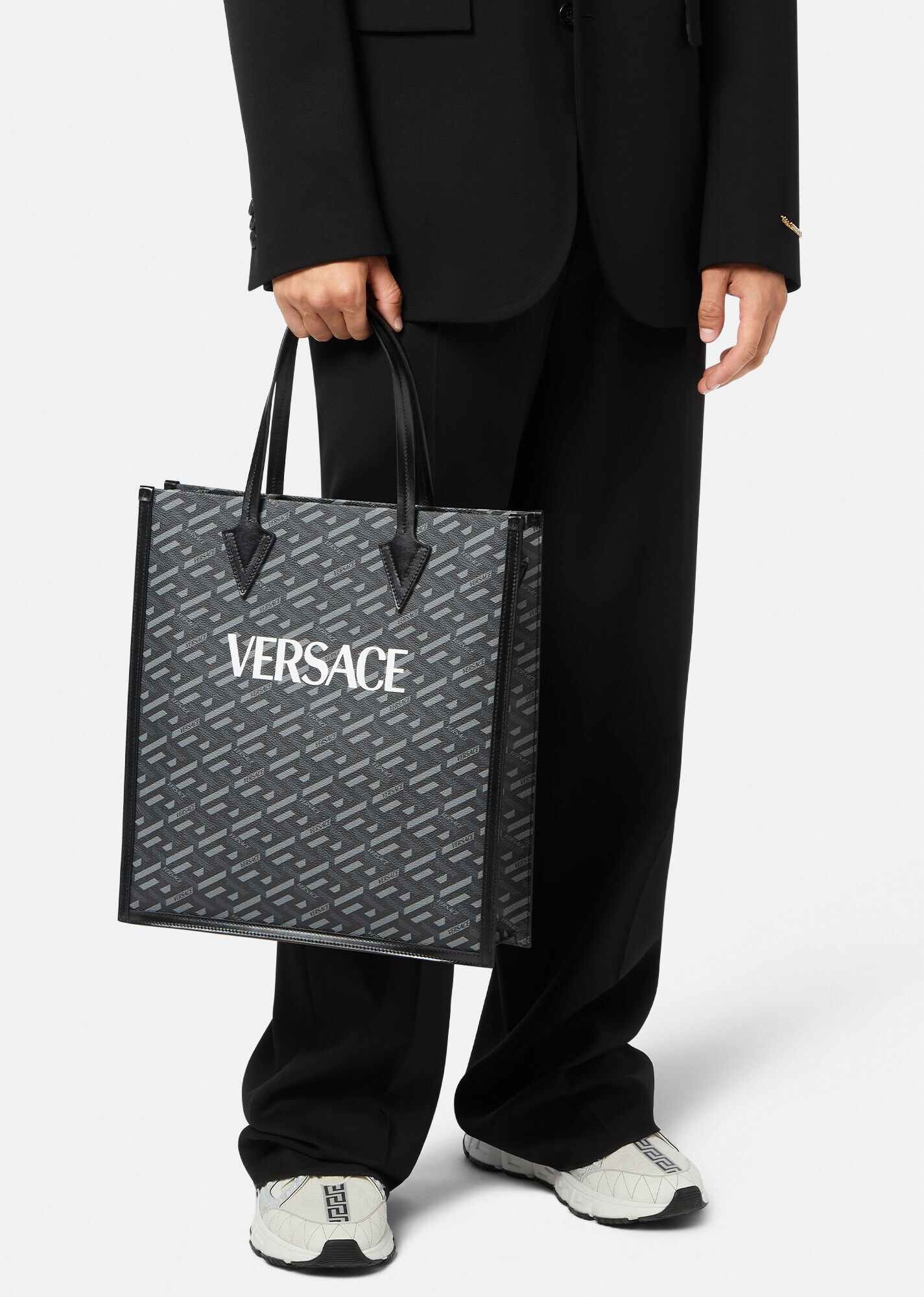 La Greca Signature Tall Tote Bag - 6