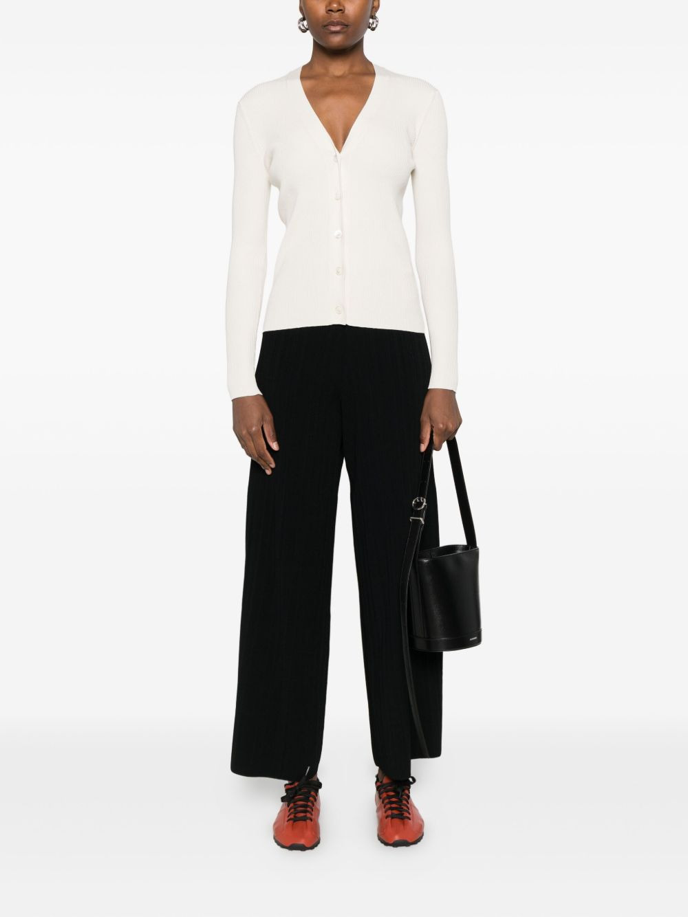 elasticated-waistband trousers - 2