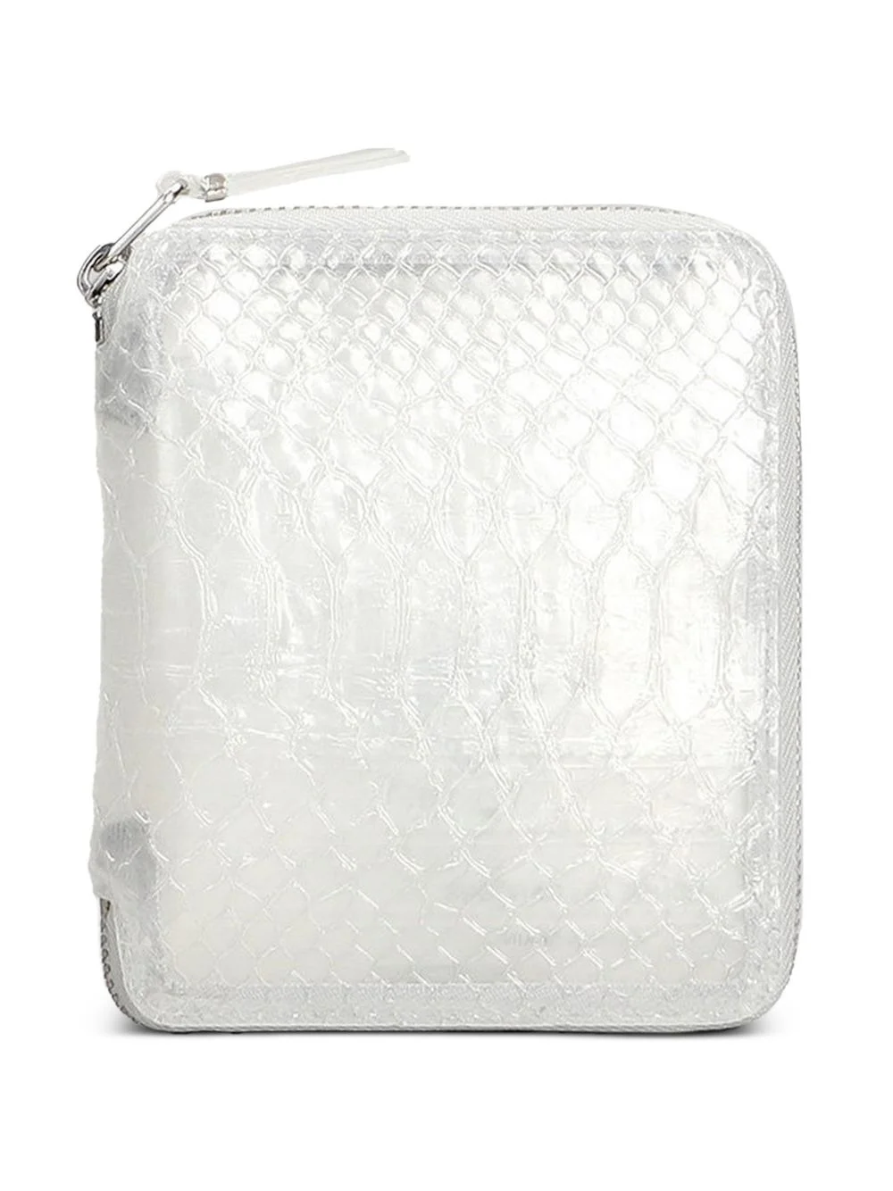 snakeskin-effect wallet - 1