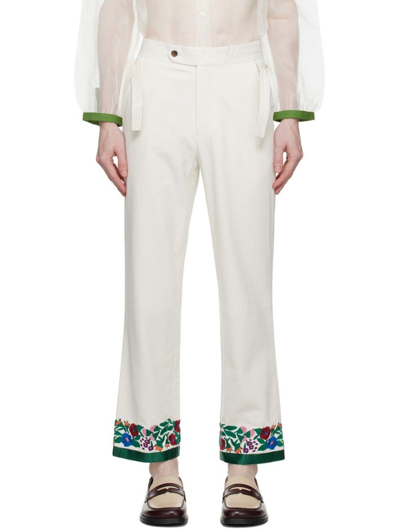 Off-White Winter Garden Trousers - 1