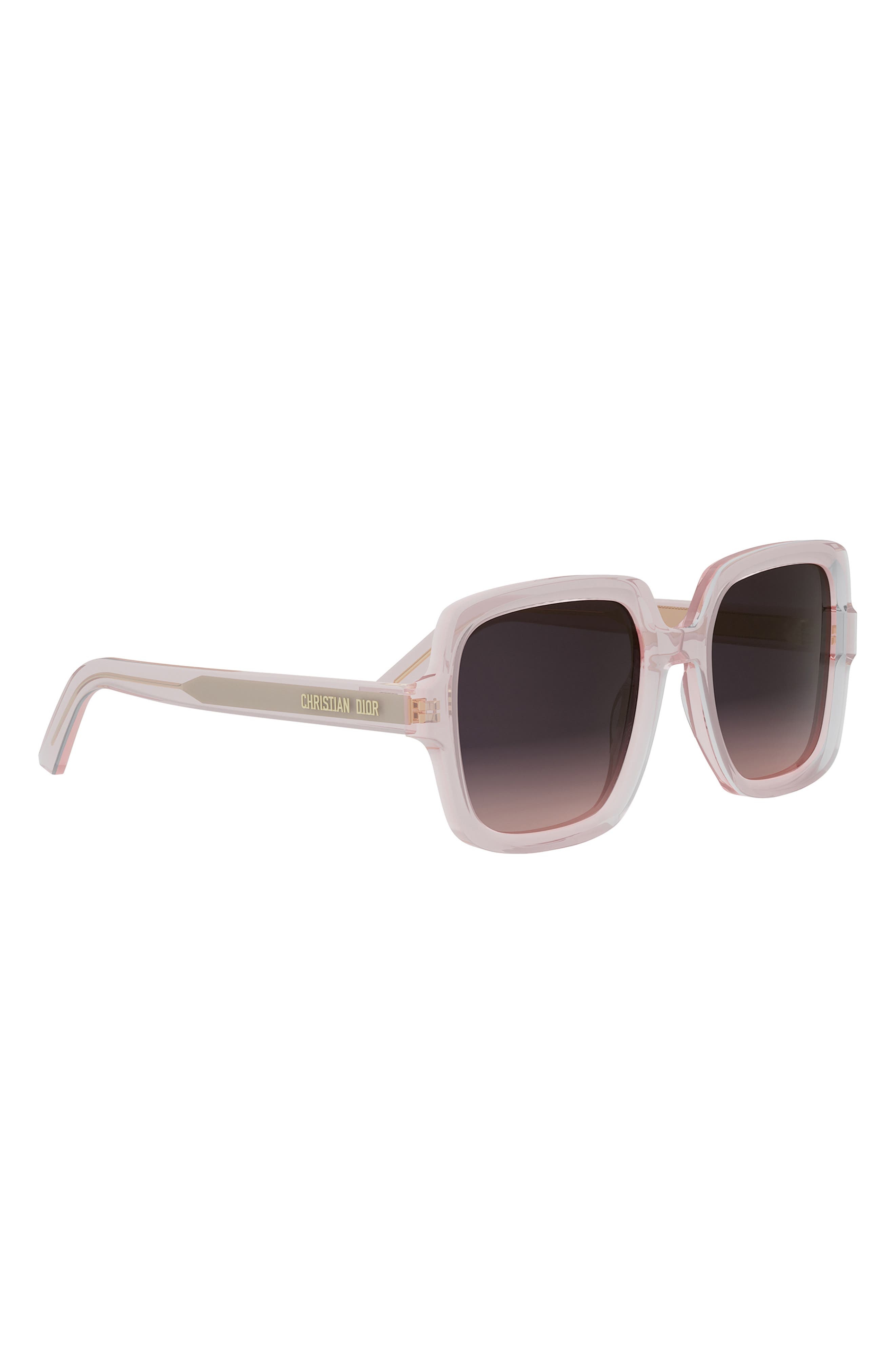 'DiorMidnight S4I 54mm Square Sunglasses in Grey/Other /Gradient Blue at Nordstrom - 8