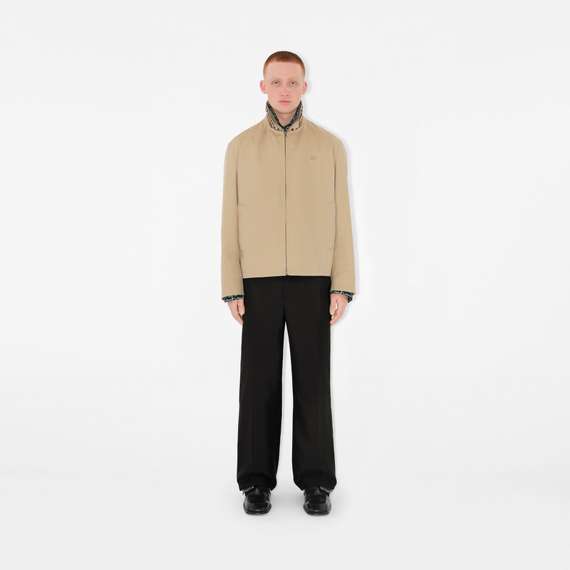 Burberry Gabardine Harrington Jacket outlook