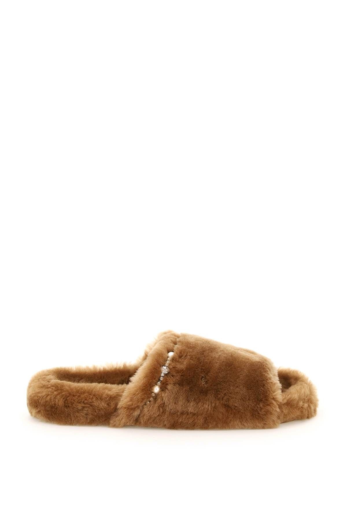 ACINDA SHEARLING SLIPPERS - 1