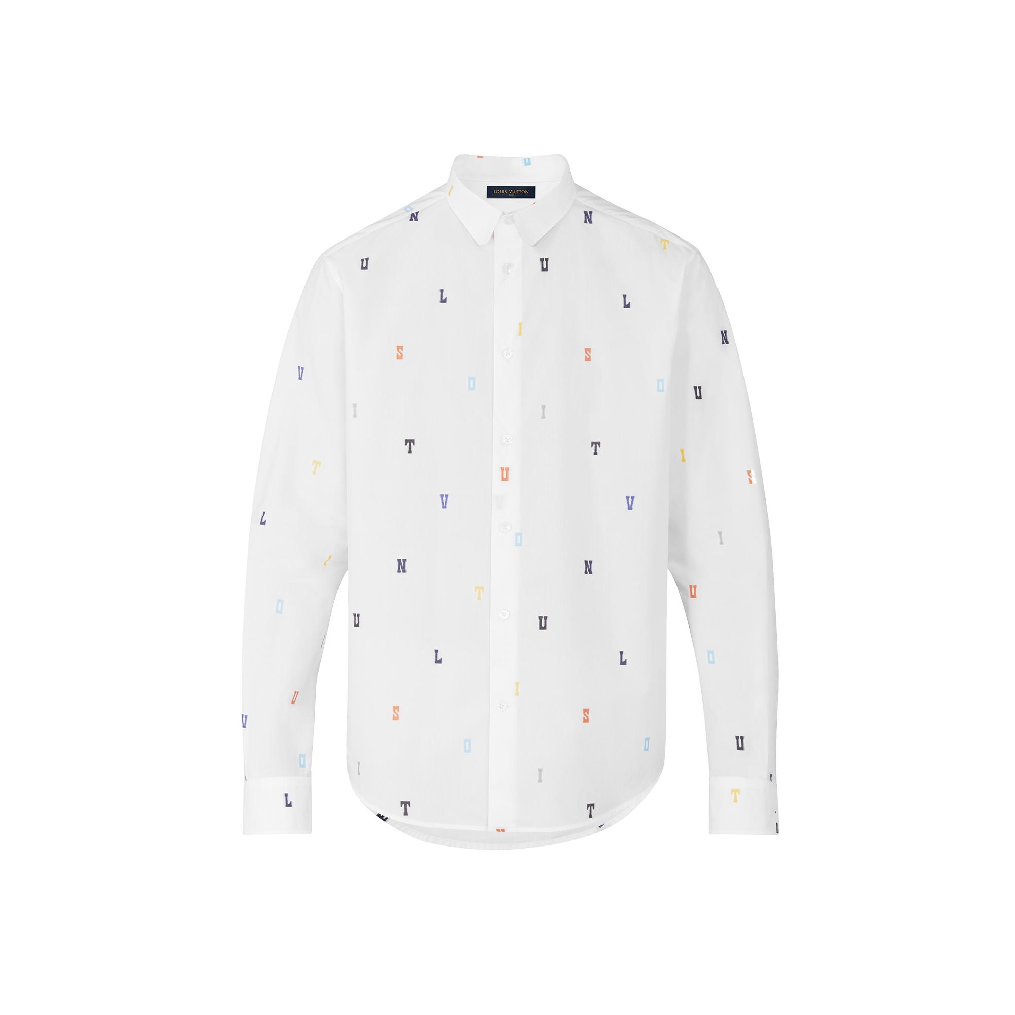Regular Shirt With DNA Collar Fil Coupé - 1