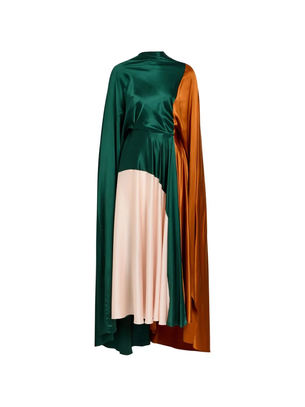 Neolitsea colour-block maxi dress - 1