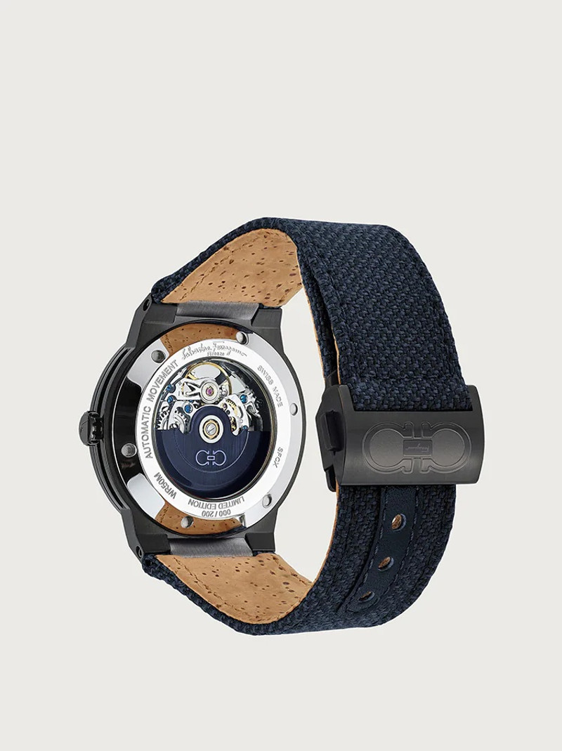 FERRAGAMO F-80 SKELETON WATCH outlook