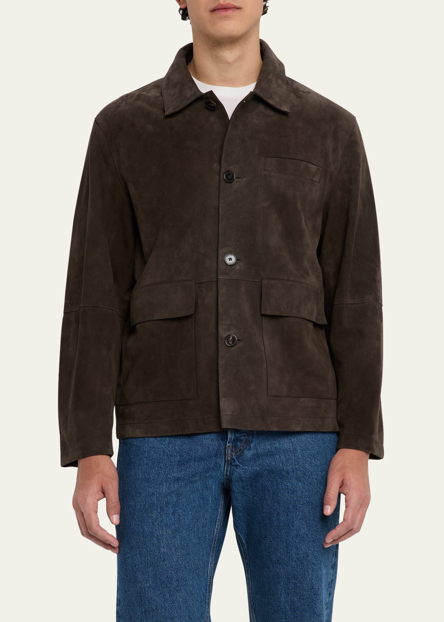 Men's Suede Chore Coar - 3