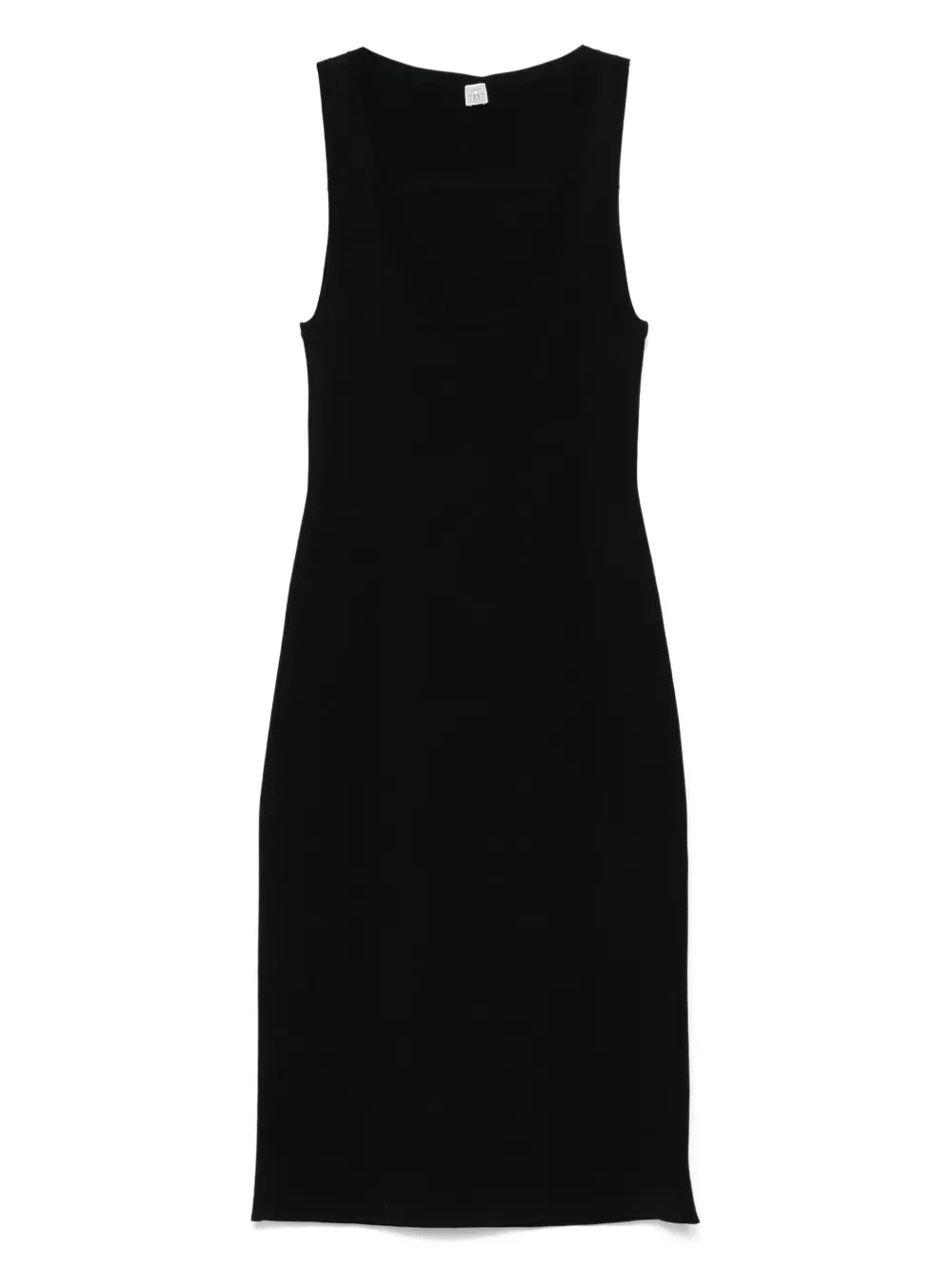 Short Tank Dress in Black - 1