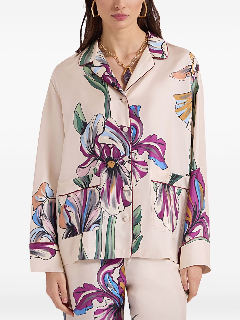 silk shirt - 2