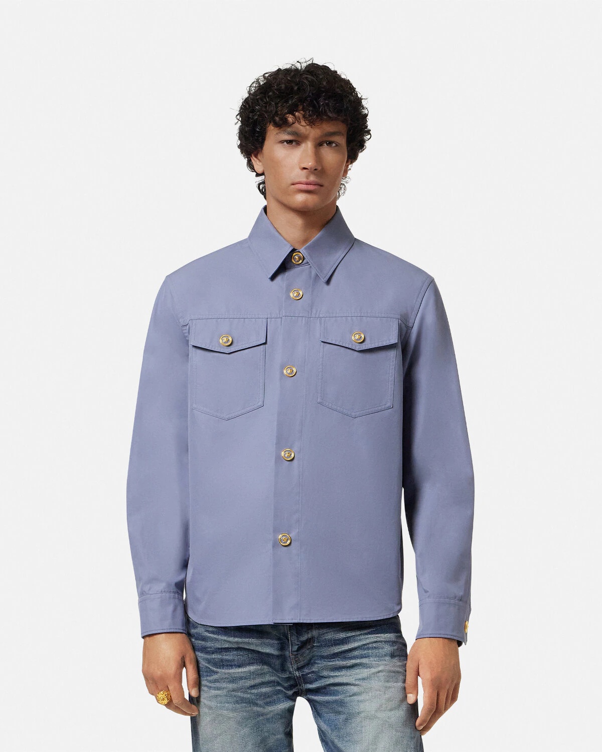 Gabardine Overshirt - 4