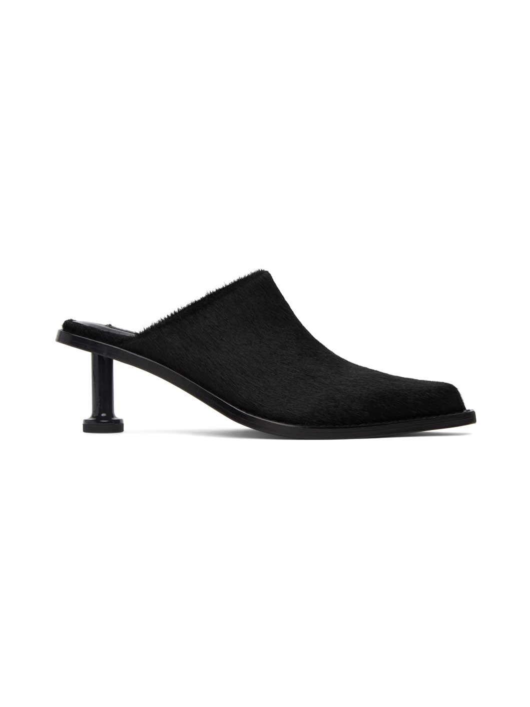 Black Bandi Mules - 1