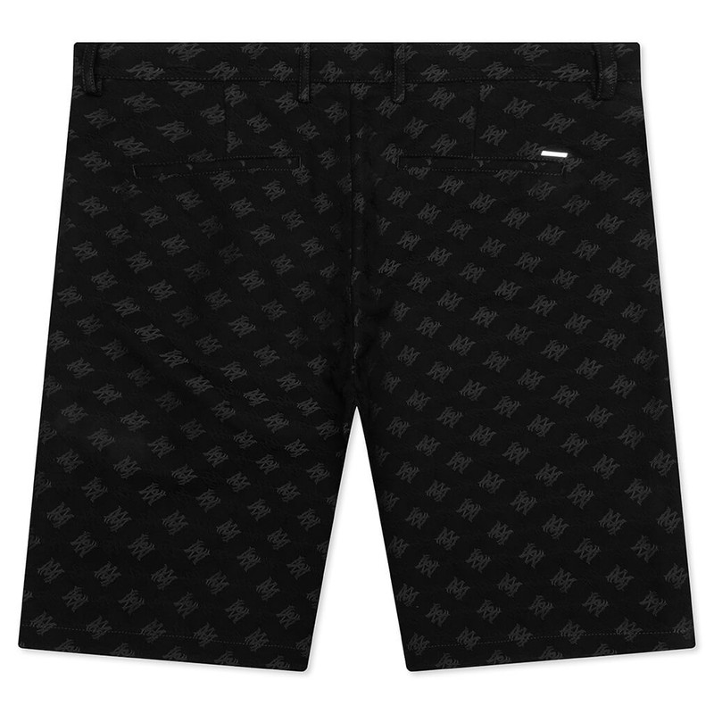 AMIRI MA QUAD JACQUARD SHORT - BLACK outlook