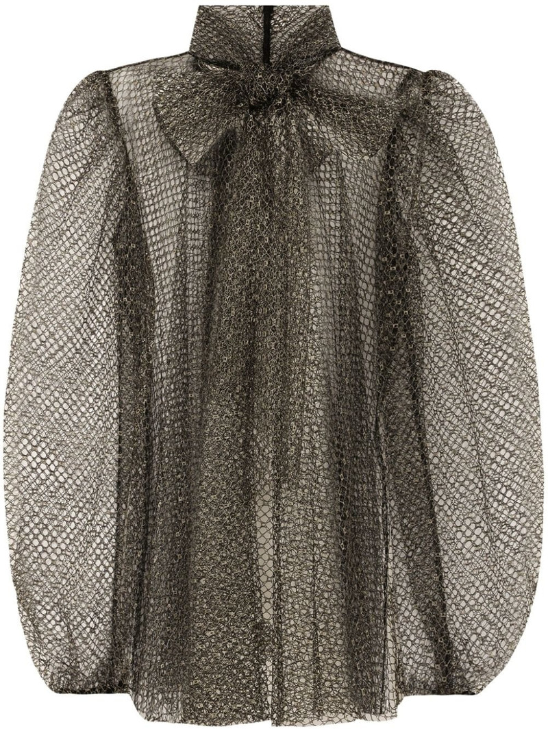 Halter-neck blouse 1