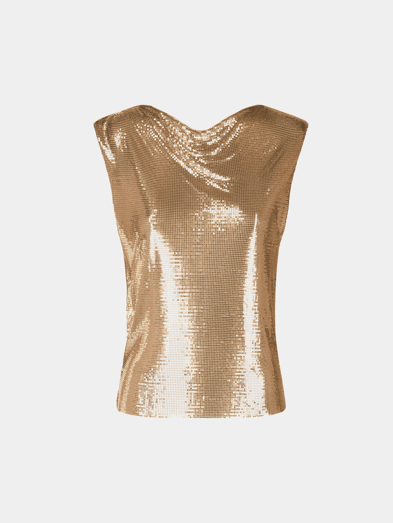 GOLD CHAINMAIL TOP 1