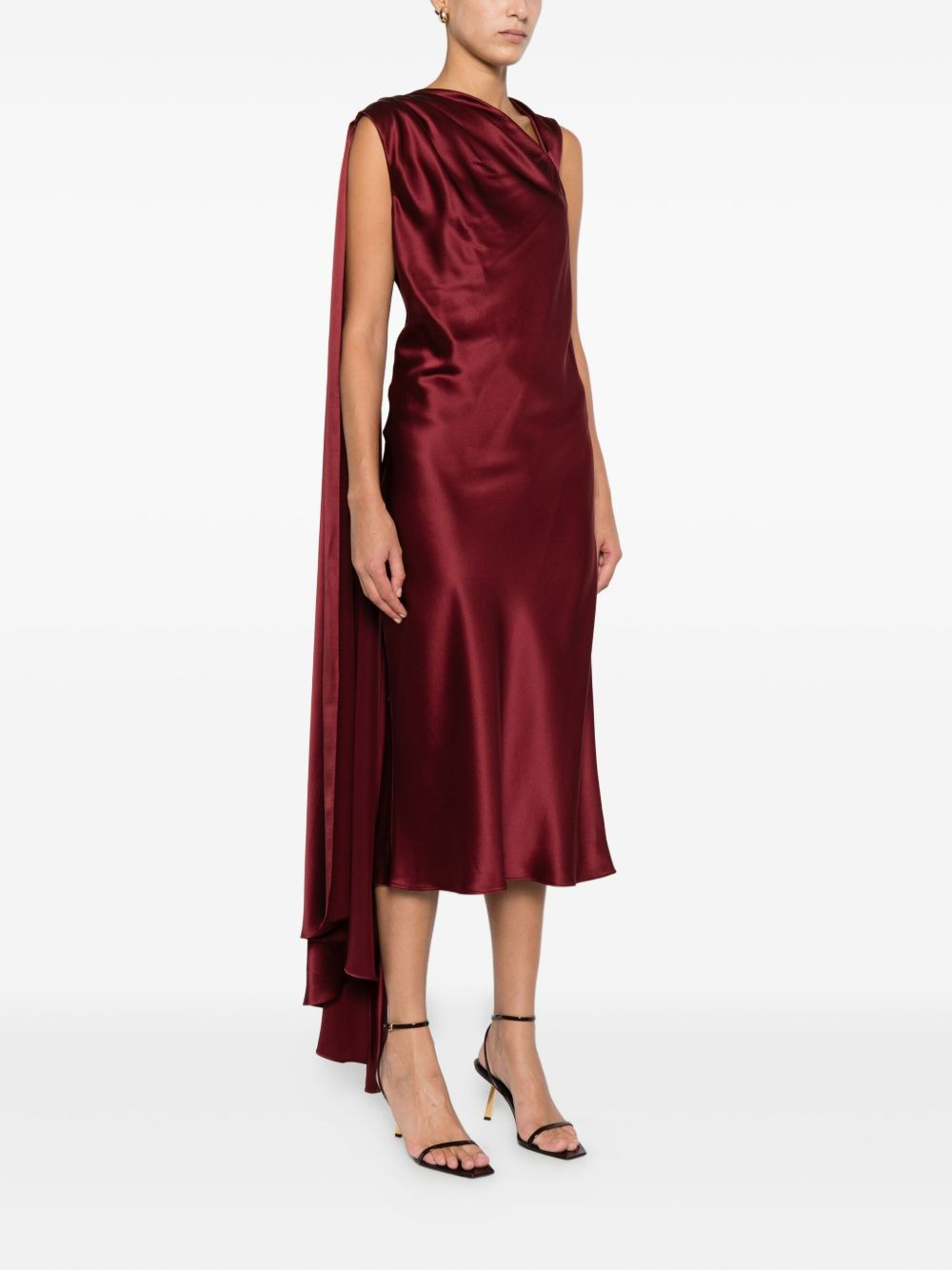 silk dress - 3