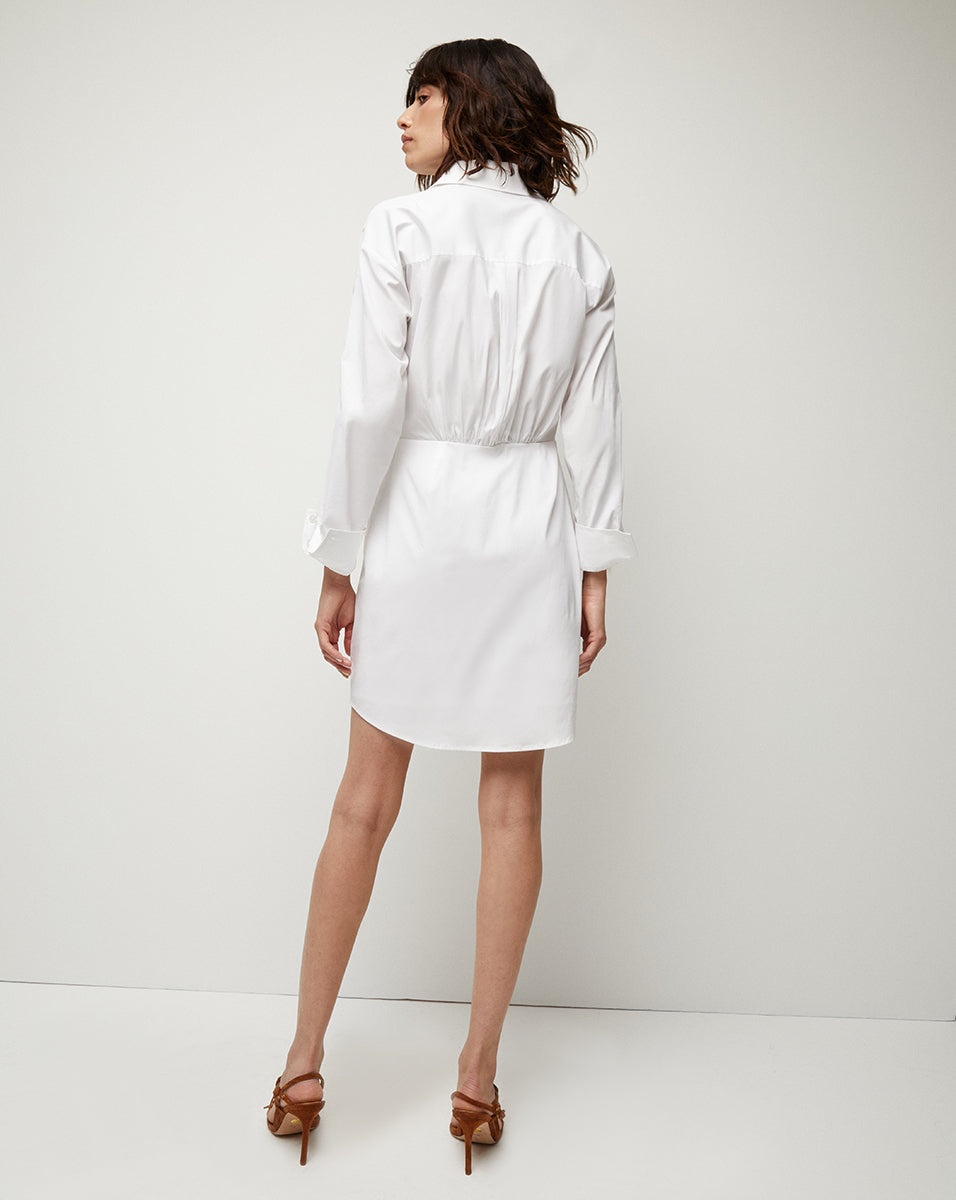 RAE POPLIN SHIRTDRESS - 6