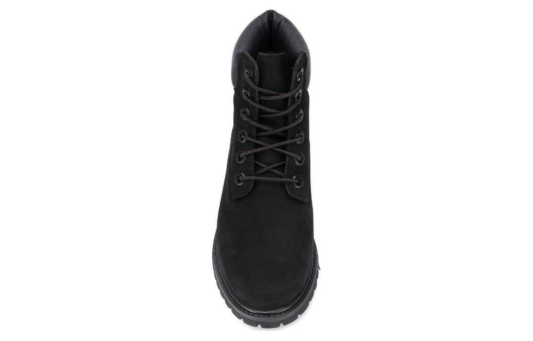 (WMNS) Timberland Premium 6 Inch Boot 'Black Nubuck' TB08658A0011 - 5