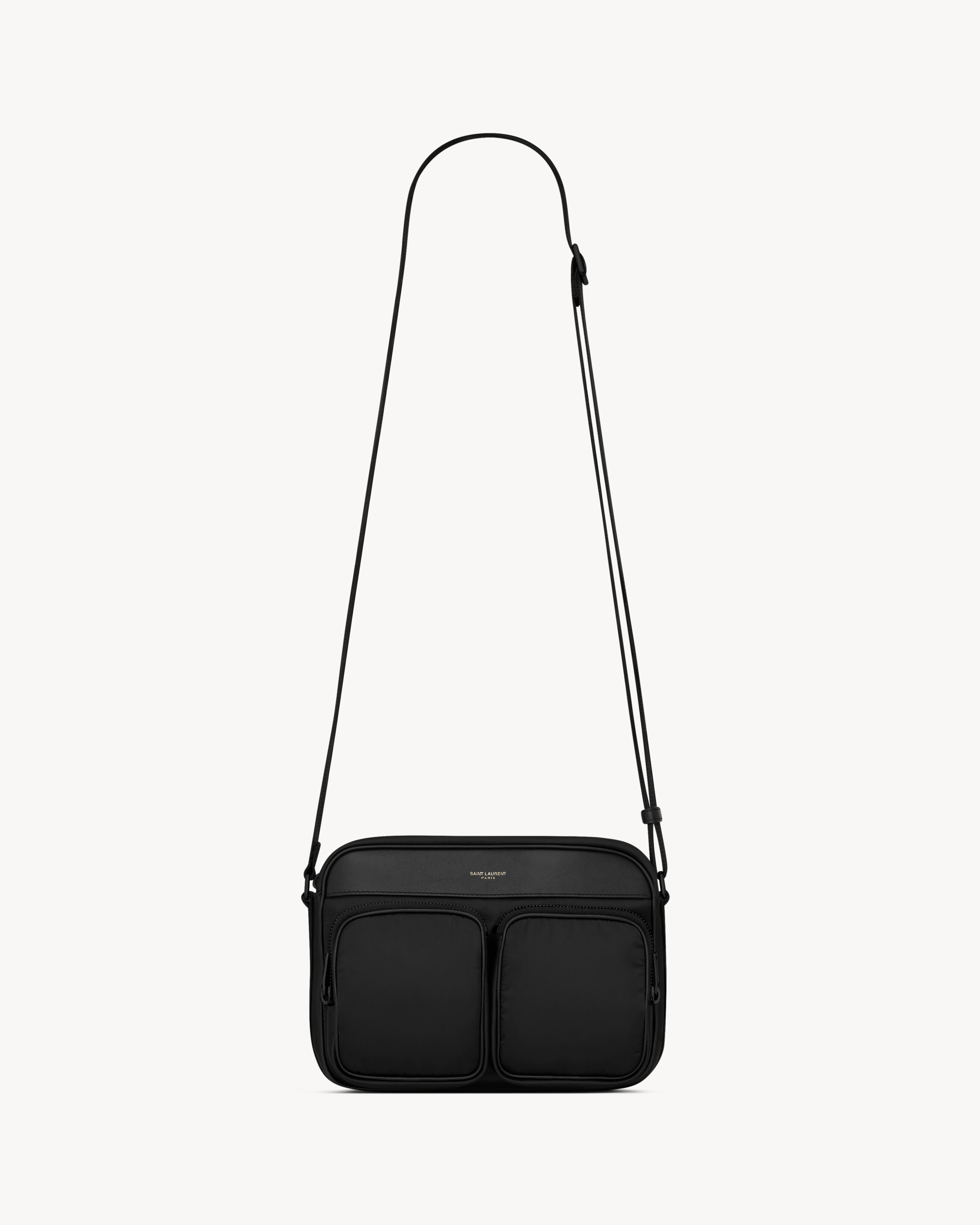 CITY SAINT LAURENT NEW CAMERA BAG IN ECONYL® REGENERATED NYLON - 1
