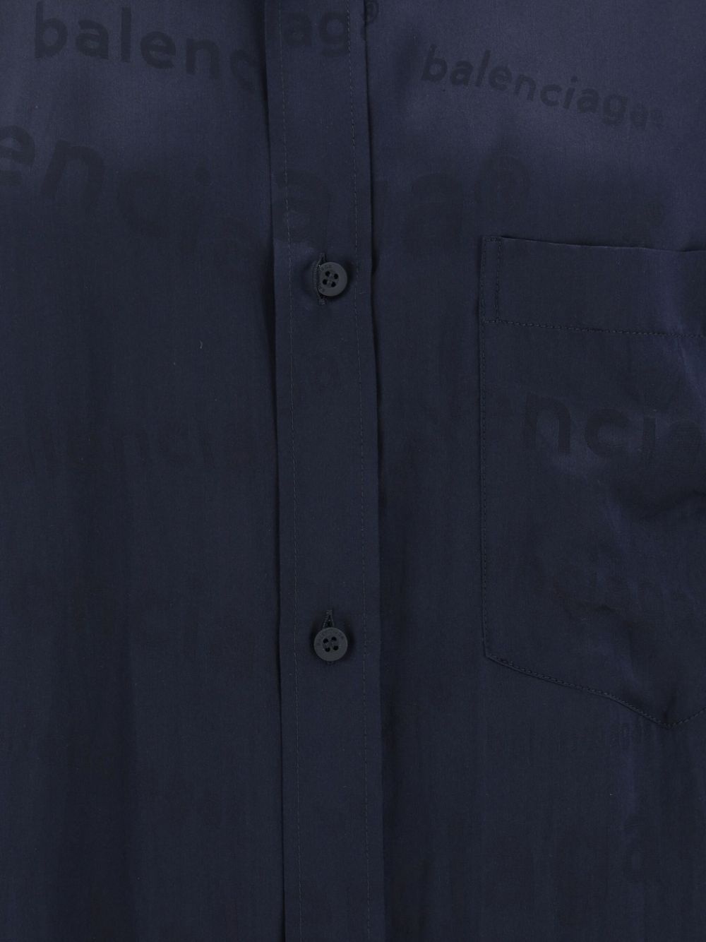 logo-jacquard shirt - 3