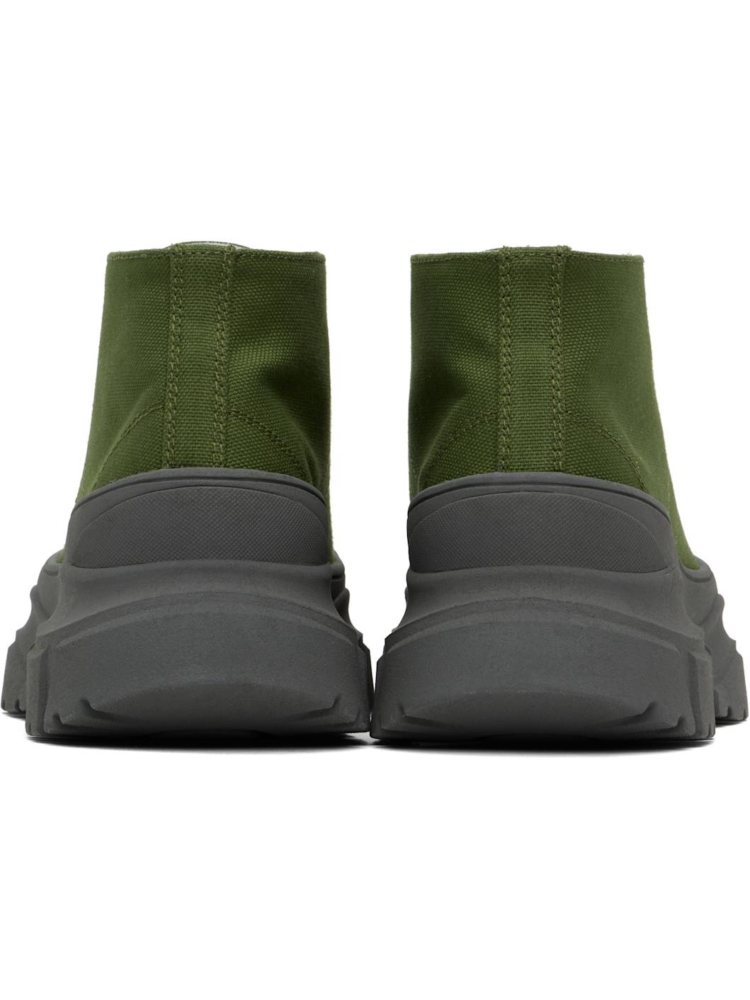 Green & Gray Fairway Sneakers - 2