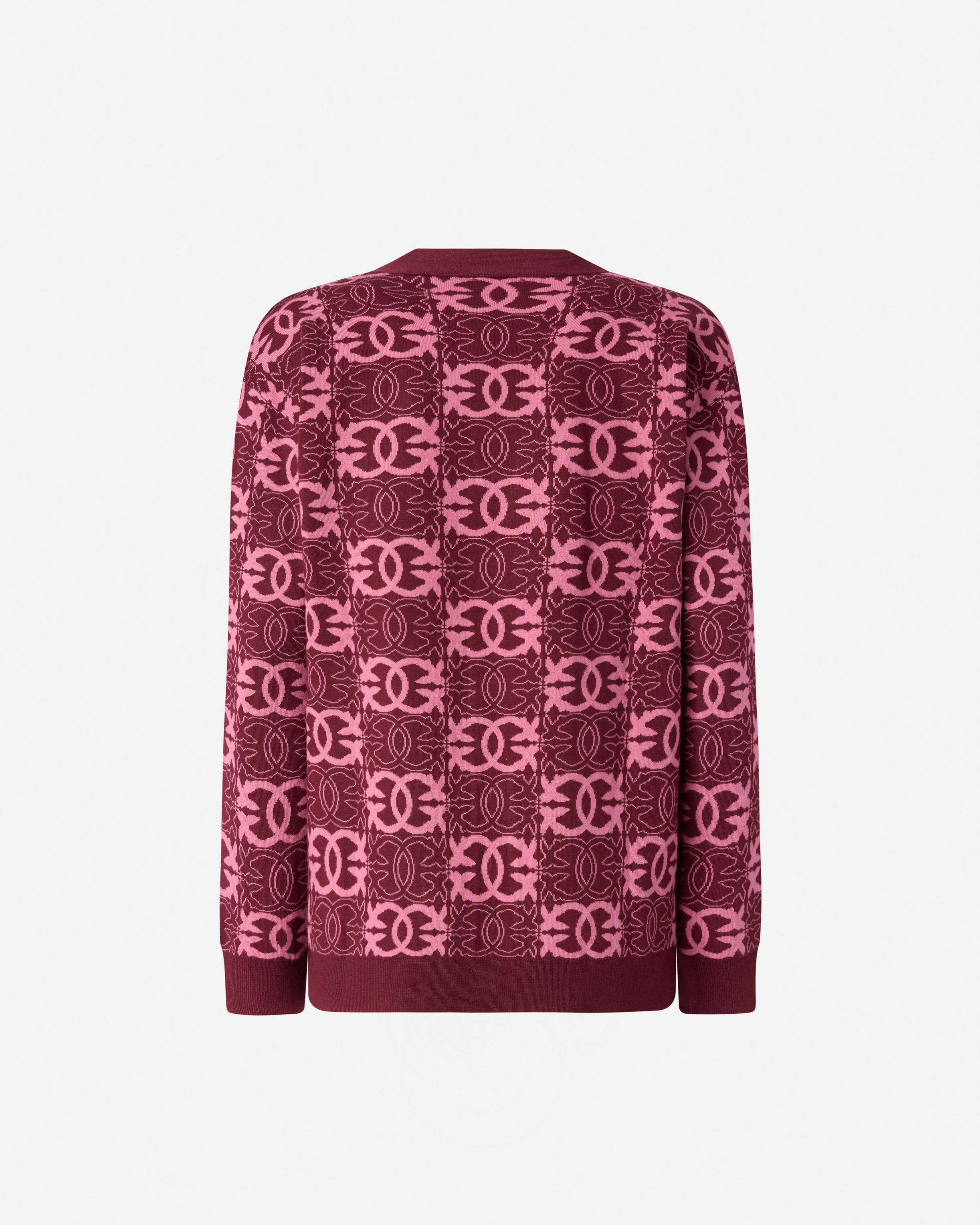 CARDIGAN WITH LOVE BIRDS LOGO - 2