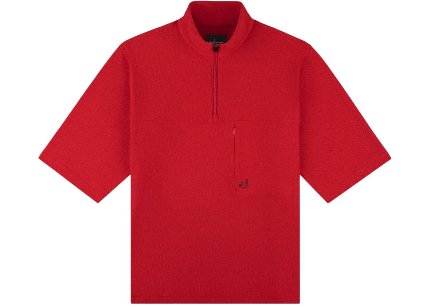 Aime Leon Dore Golf Quarter Zip Pullover Red - 1