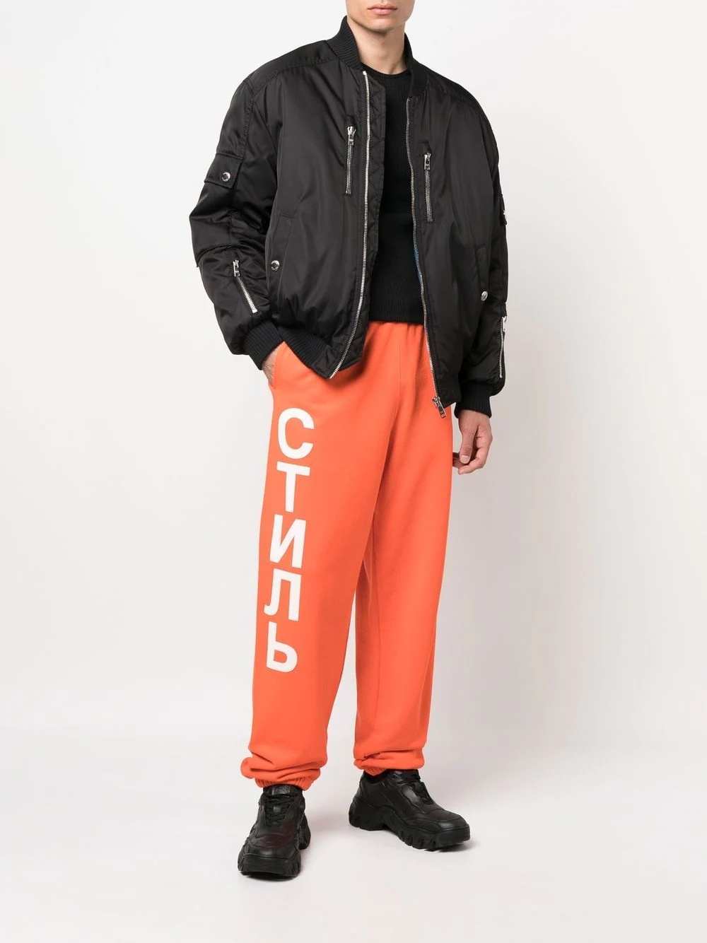 logo-print track pants - 2