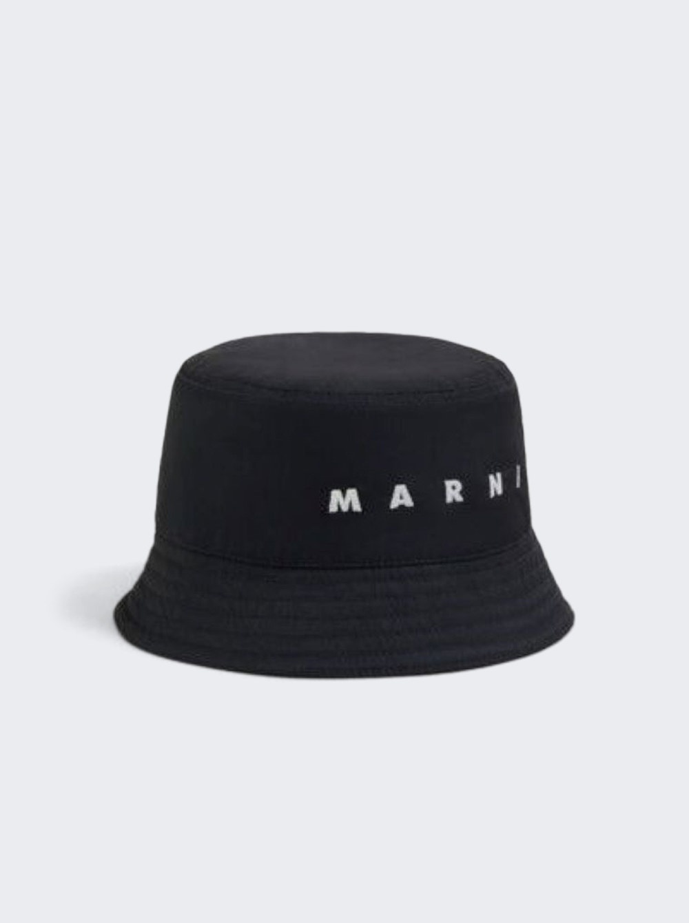 Organic Gabardine Bucket Hat Black - 1