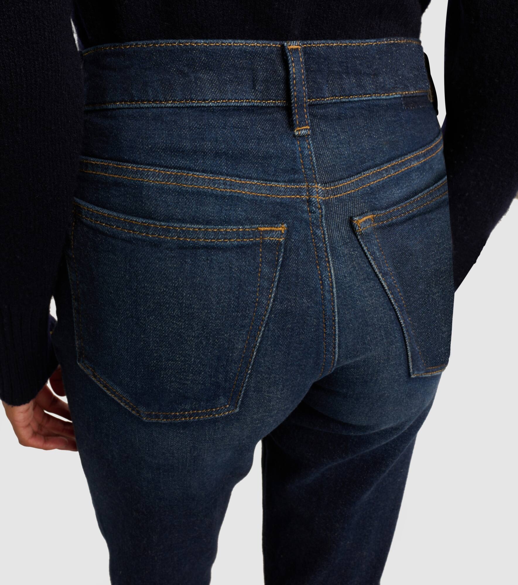 70s high-rise straight jeans - 5
