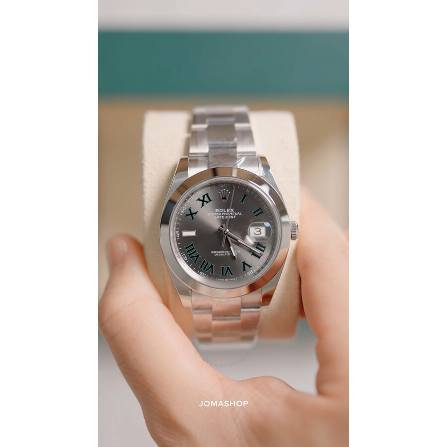 Rolex Datejust 41 Salte Dial Automatic Men's Oyster Watch 126300GYRJ - 5