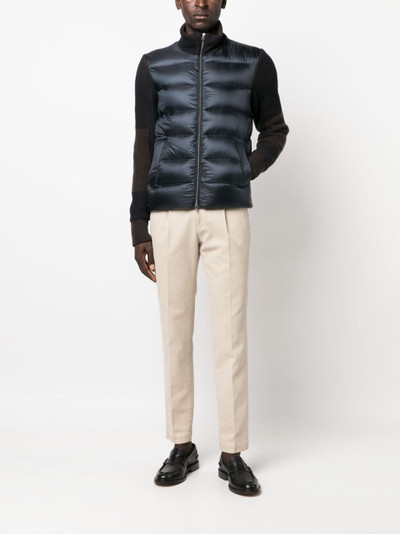 Herno zip-up padded jacket outlook