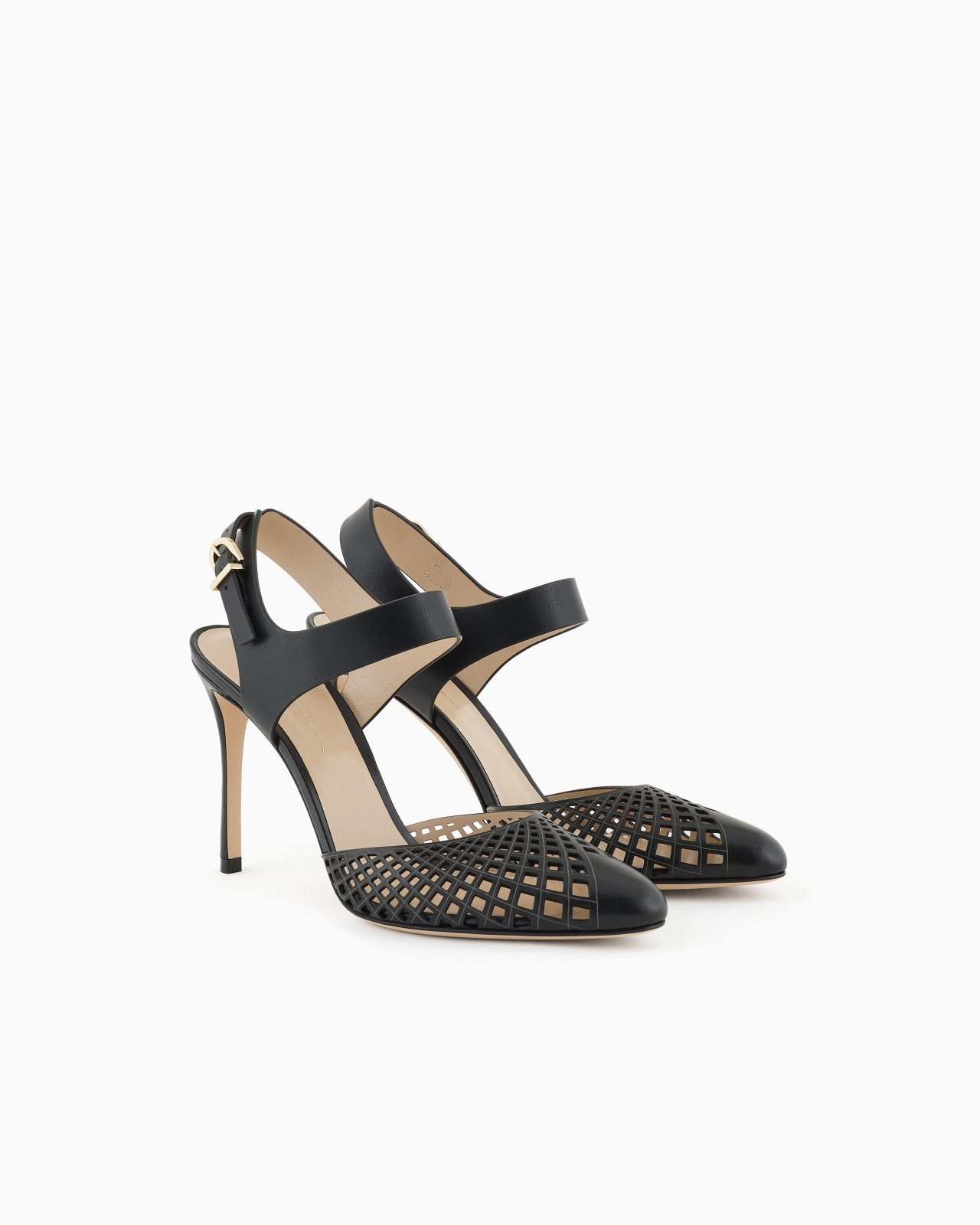 LEATHER COURT SHOES - 2