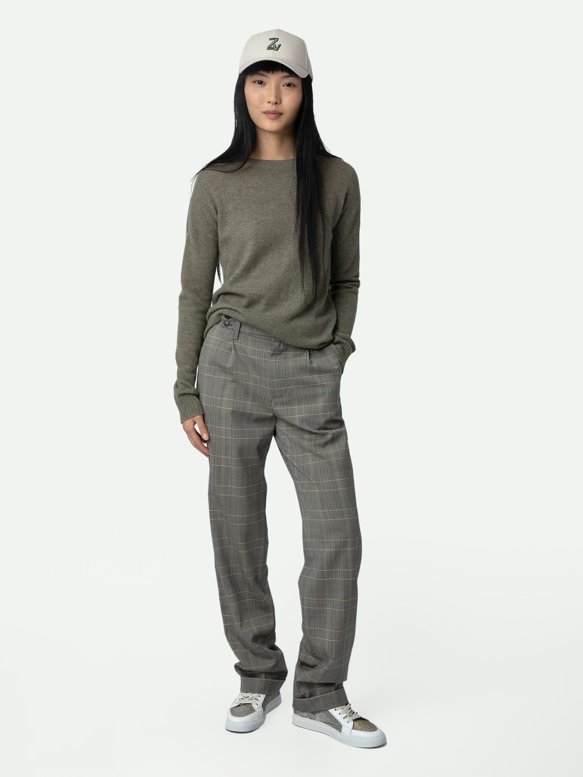 Cici Patch Cashmere Sweater - 2