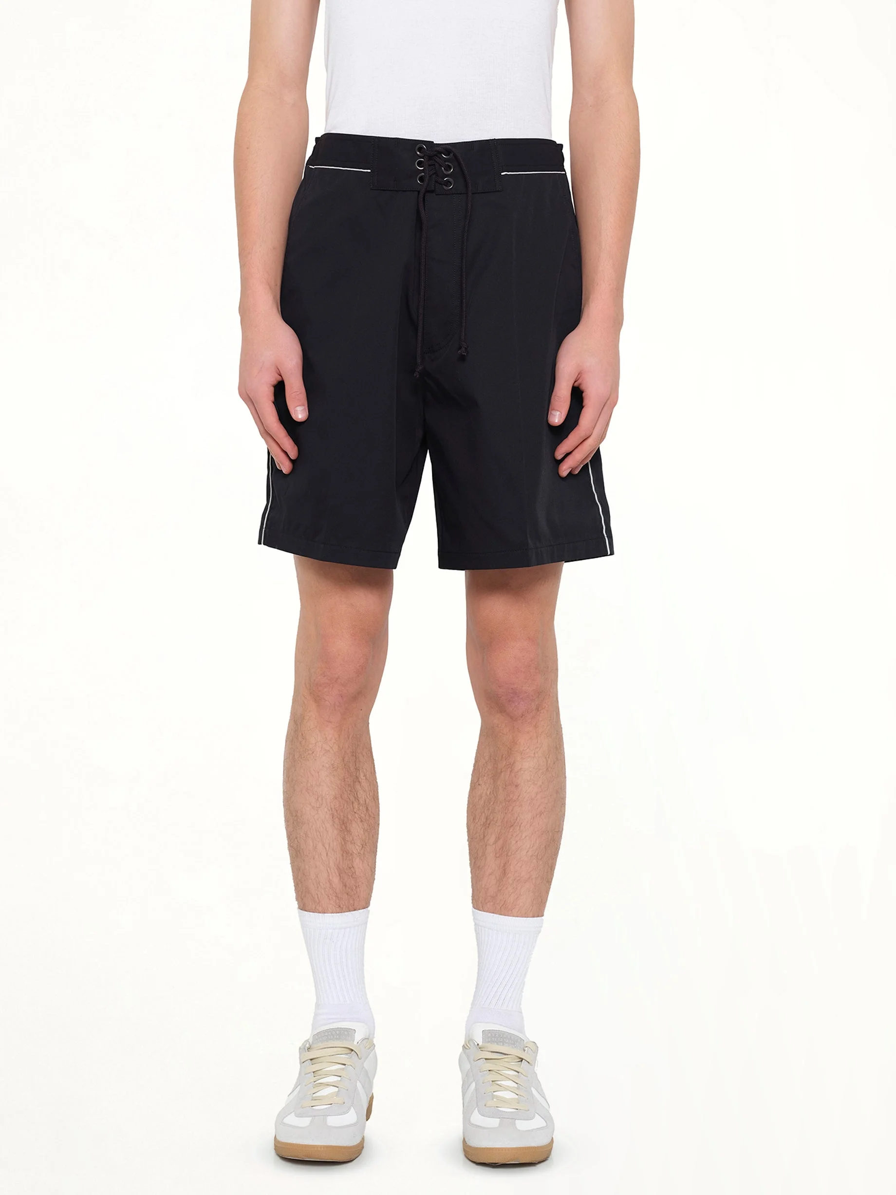 Short Loose Belt in Navy - 1
