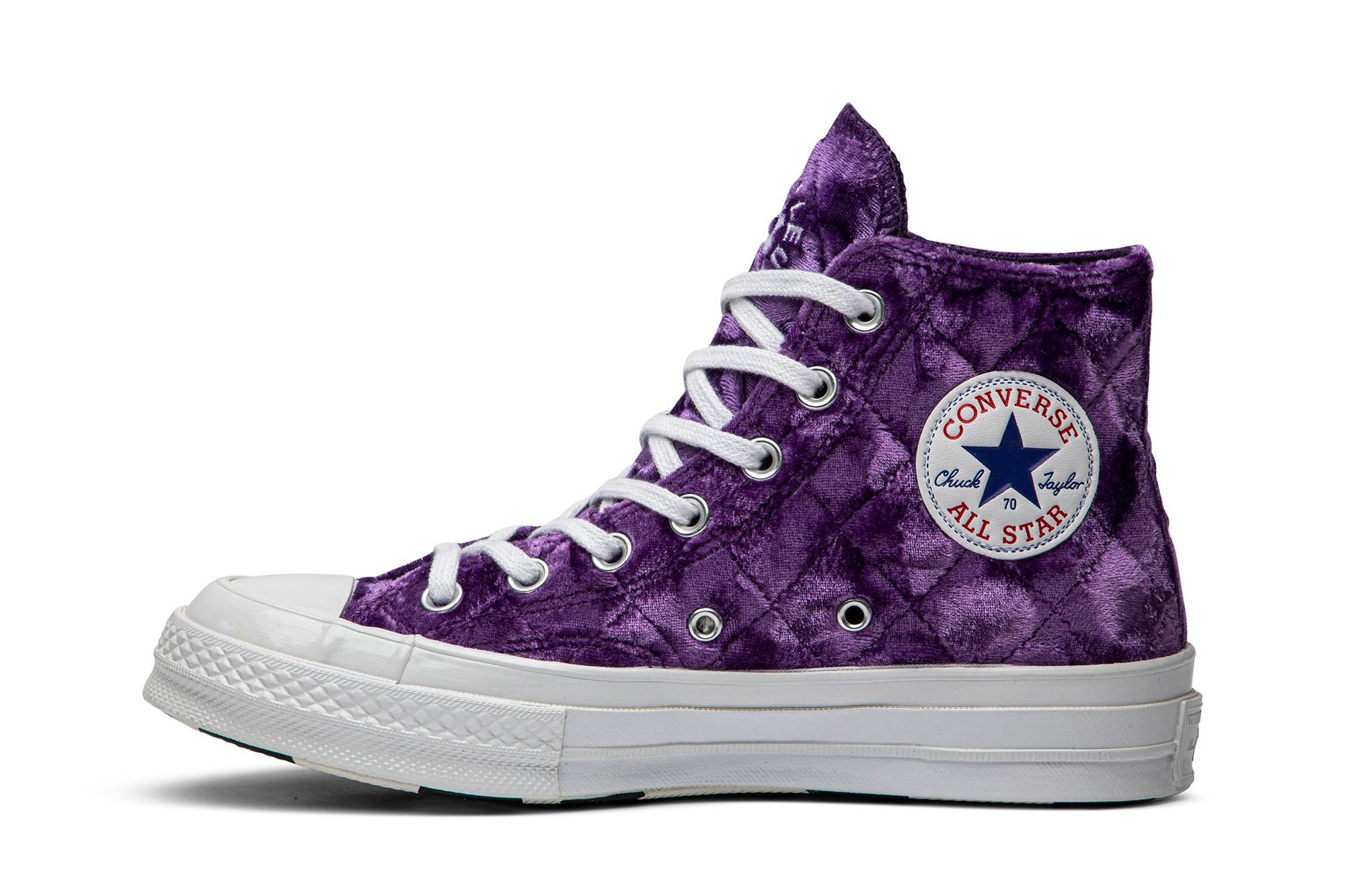 Golf Le Fleur x Chuck 70 Hi 'Quilted Velvet Tillandsia Purple' - 3