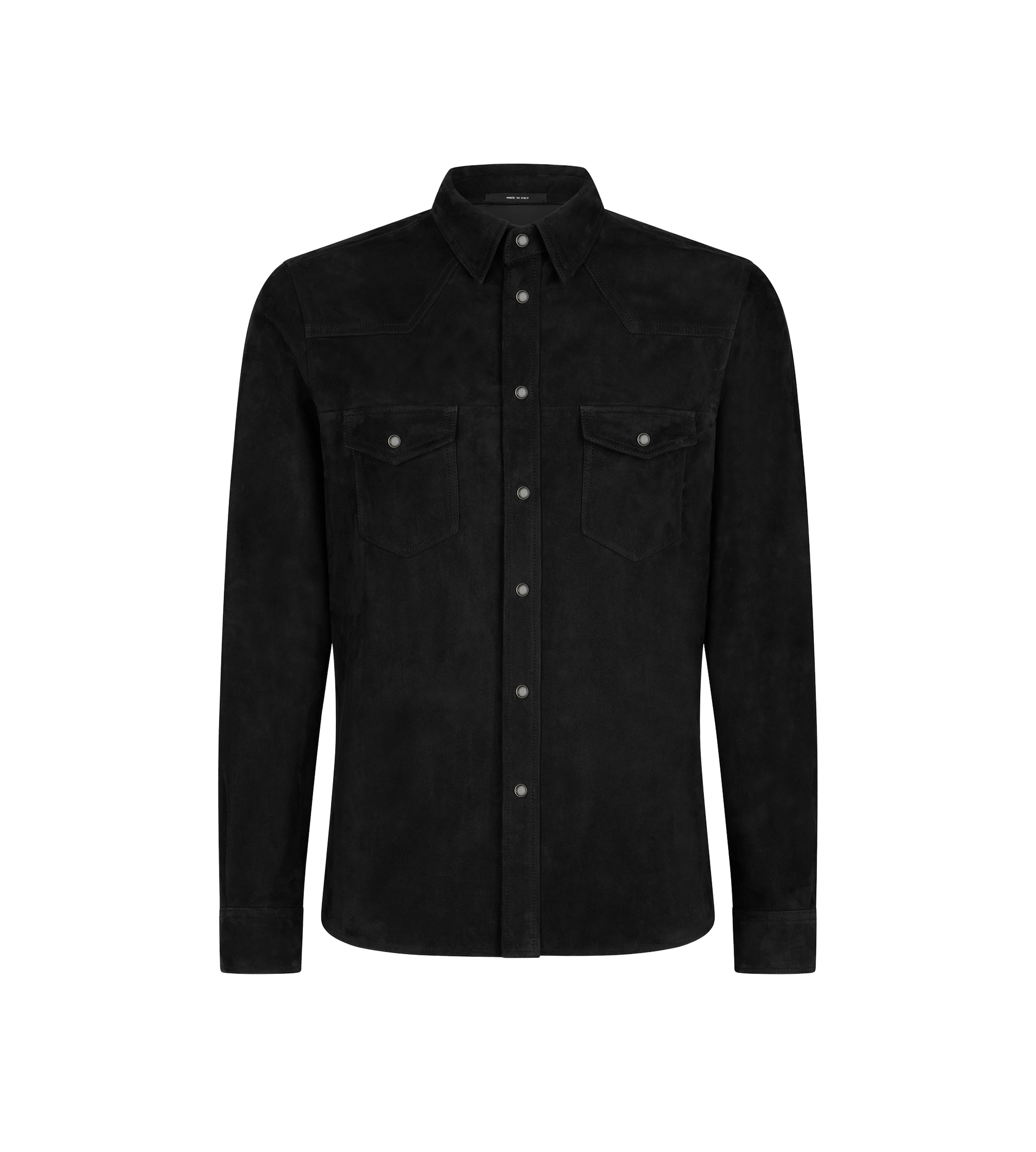 LIGHT SUEDE WESTERN SHIRT - 1