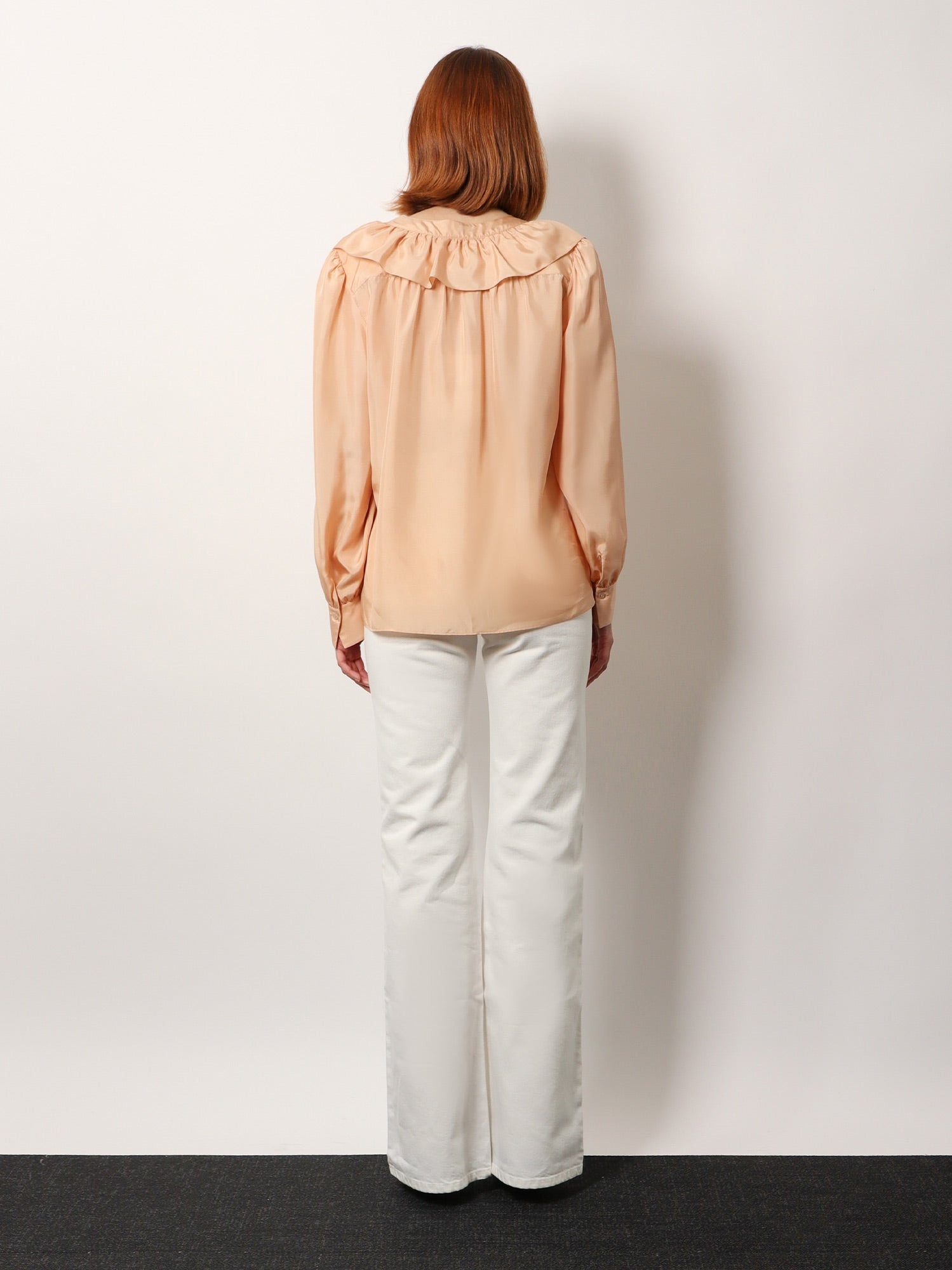 CHLOE' - Chloe' Silk Shirt With Rouches - 3