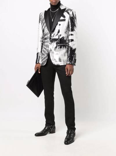 PHILIPP PLEIN Paillettes tie dye sequin blazer outlook