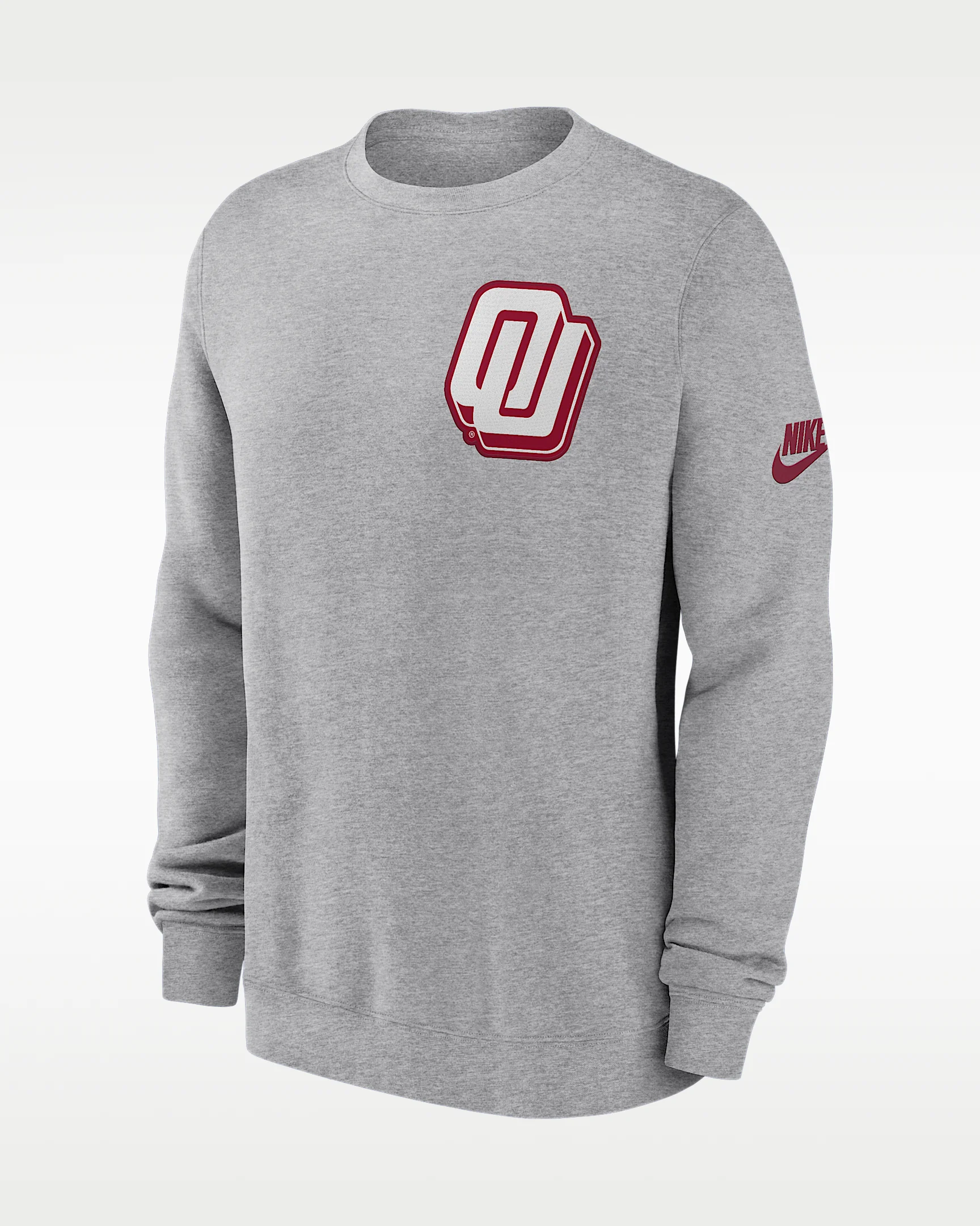 Oklahoma Legacy Men's Nike College Pullover Crew - 1