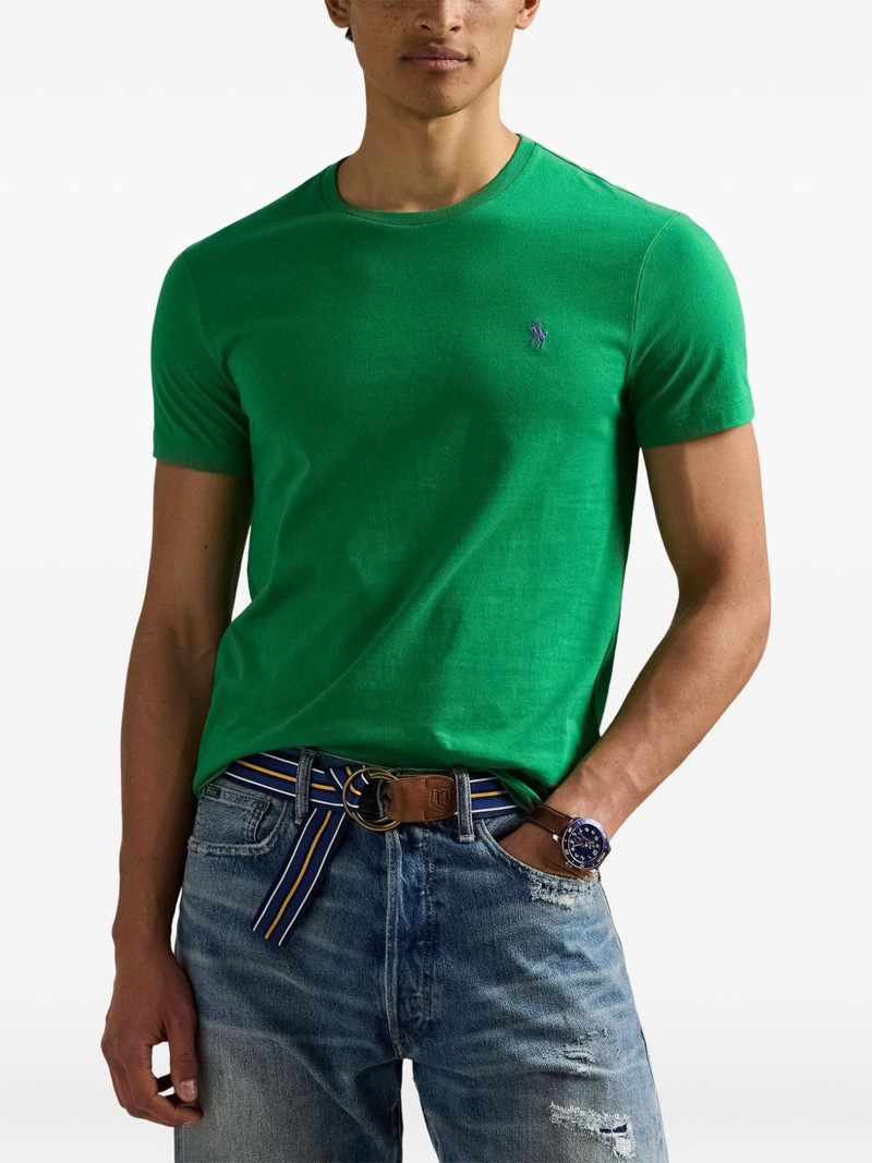 embroidered-logo t-shirt 3