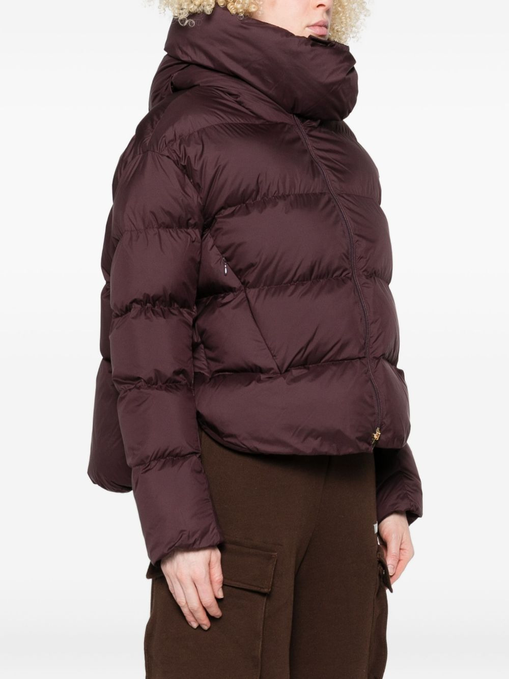hooded puffer jacket - 3