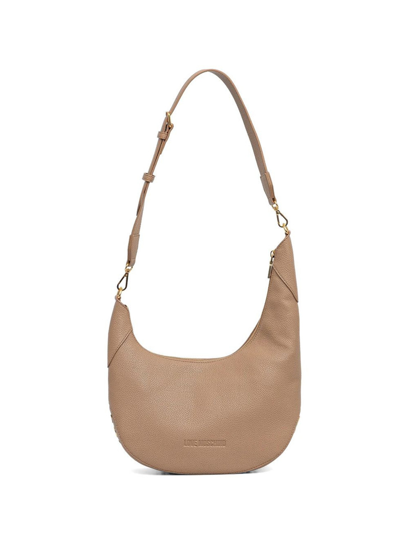 grained adjustable shoulder bag 1