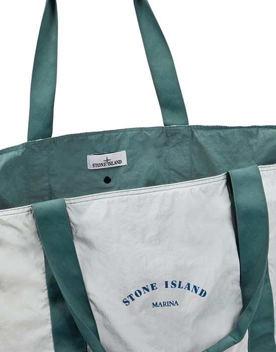 911X1 STONE ISLAND MARINA_RIP STOP PRISMATICO SKY BLUE - 5