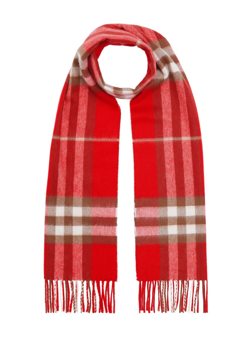 The classic check cashmere scarf - 6