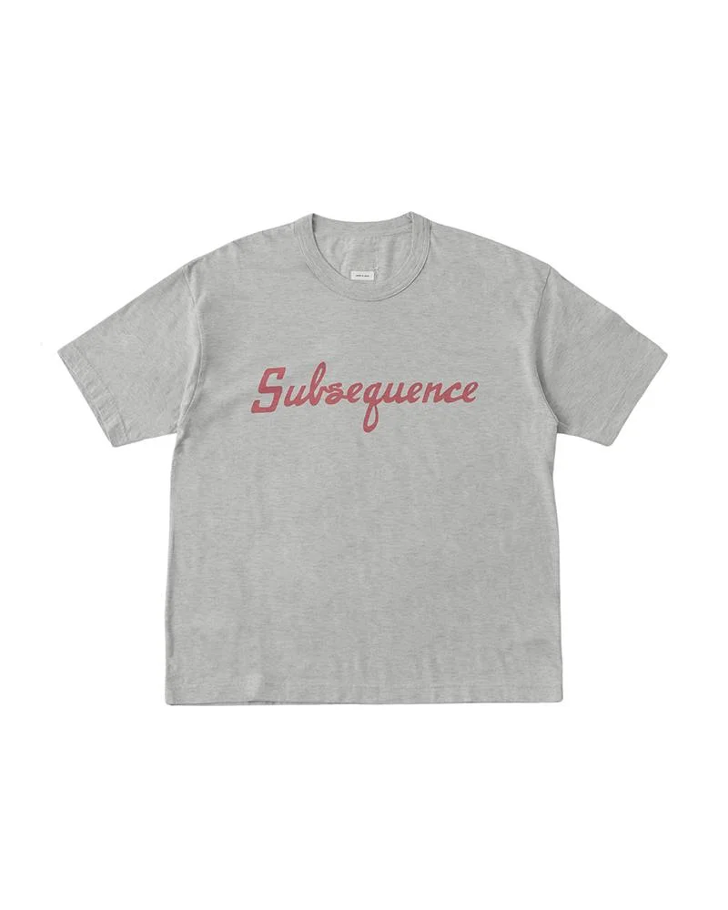 JUMBO TEE S/S SIC (Subsequence) GREY - 1