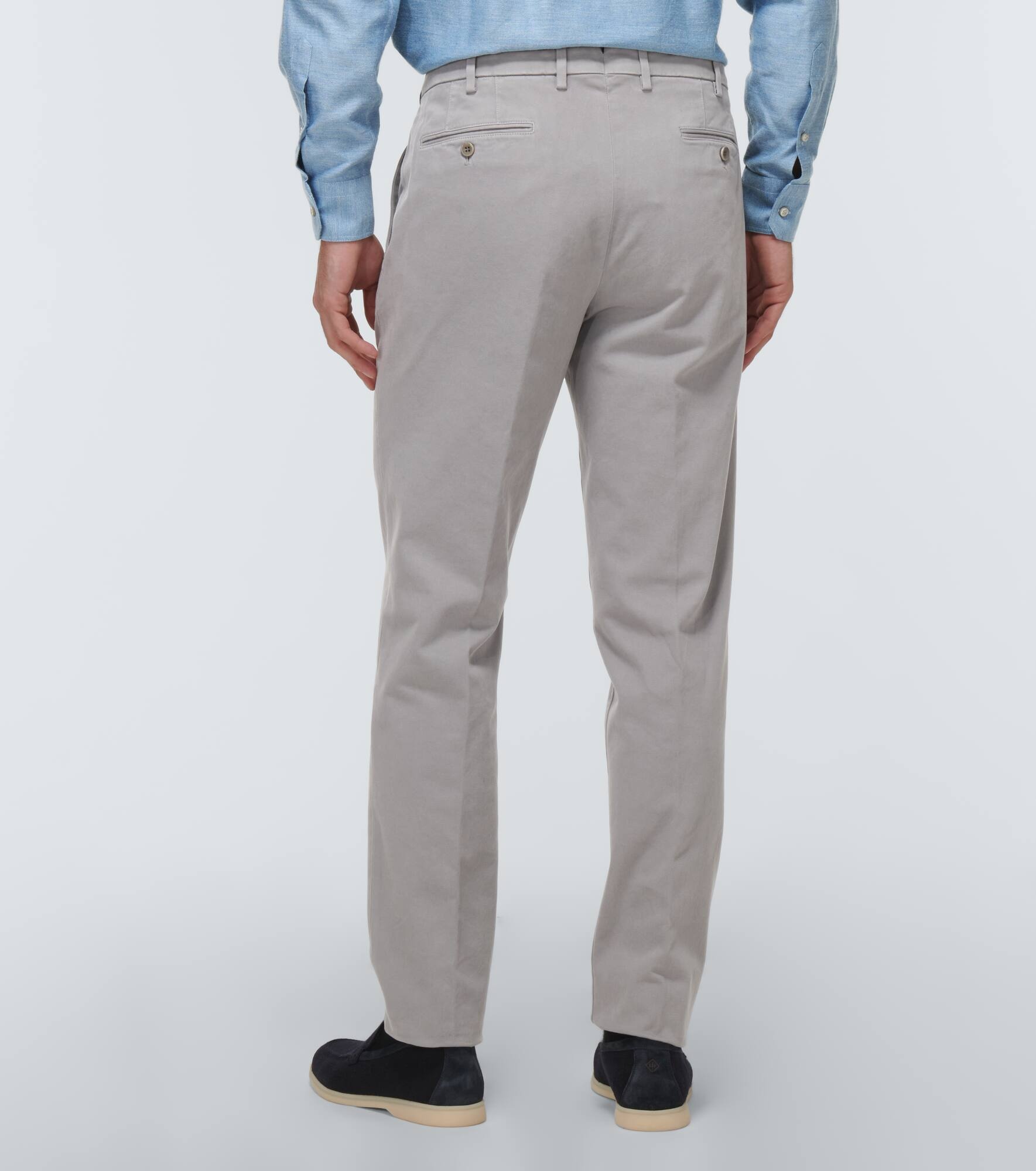 Pantaflat cotton slim pants - 4