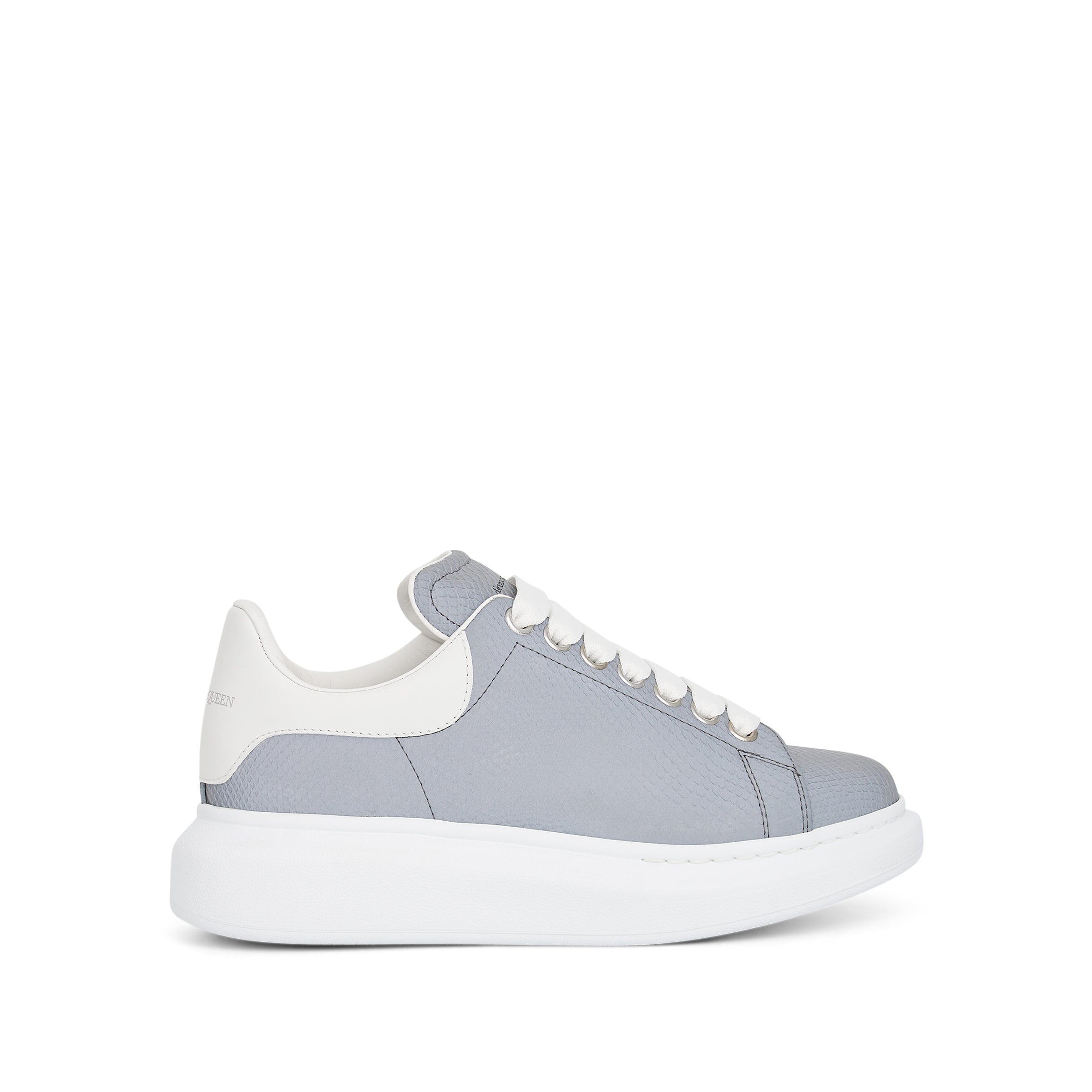 Larry Reflective Sneaker in Grey/White - 1