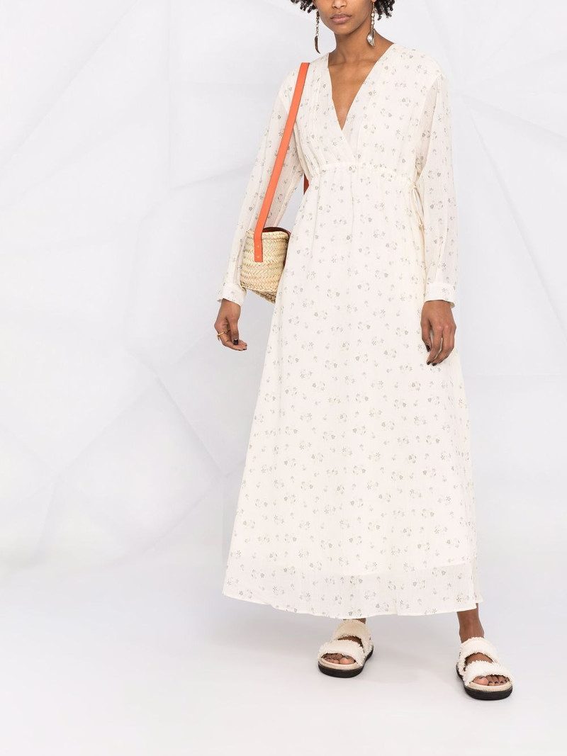 FABIANA FILIPPI floral-print flared dress outlook