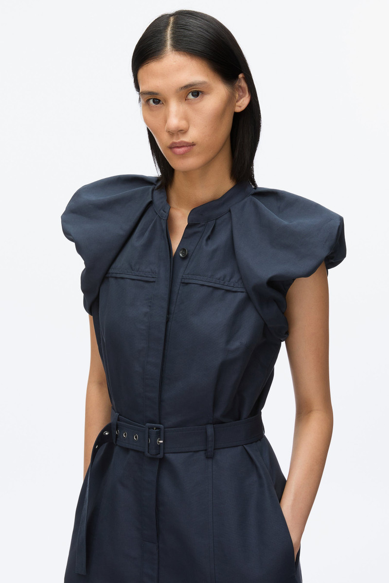 Cloud Sleeve Shirt Dress 5